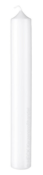 Kerzenrohling Weiß 500 x Ø 40 mm, 1 Stück