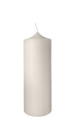 Kerzenrohling Elfenbein 250 x Ø 80 mm, 1 Stück