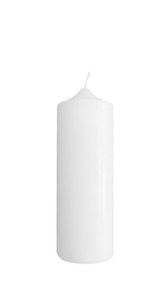 Kerzenrohling Weiß 250 x Ø 80 mm, 1 Stück