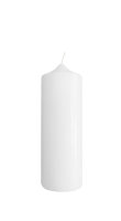 Kerzenrohling Weiß 250 x Ø 80 mm, 1 Stück