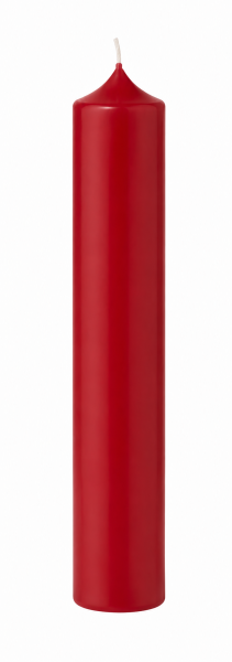 Kerzen zum Verzieren Rot, Größenauswahl