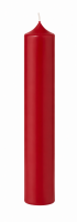 Kerzen zum Verzieren Rot, Größenauswahl
