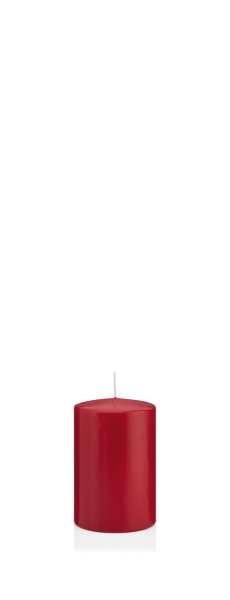 Stumpenkerzen mit ASF Abbrandschutz Altrot 60 x Ø 38 mm, 24 Stück