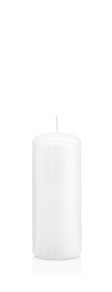 Stumpenkerzen mit ASF Abbrandschutz Weiß 120 x Ø 48 mm, 24 Stück