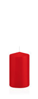 Stumpenkerzen mit Banderole Rot 100 x Ø 58 mm, 16...