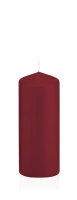 Stumpenkerzen mit Banderole Bordeaux 185 x Ø 58...