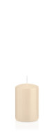Stumpenkerzen Creme 80 x Ø 48 mm, 24 Stück