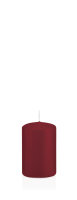 Stumpenkerzen Bordeaux 80 x Ø 48 mm, 24 Stück