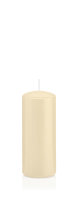 Stumpenkerzen Bisquit 100 x Ø 48 mm, 24 Stück