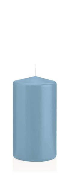 Stumpenkerzen Hellblau 100 x Ø 48 mm, 24 Stück