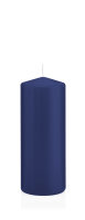 Stumpenkerzen Dunkelblau 120 x Ø 58 mm, 16 Stück