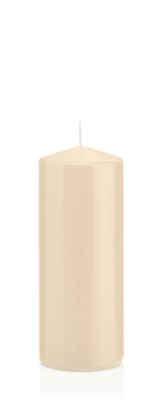 Stumpenkerzen Creme 120 x Ø 58 mm, 16 Stück