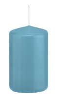 Stumpenkerzen Hellblau