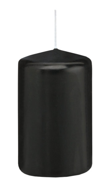 Stumpenkerzen Schwarz