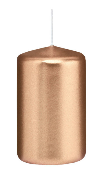 Stumpenkerzen Rosegold