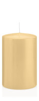 Stumpenkerzen Champagner Ø 98 x 150 mm, 6 Stück