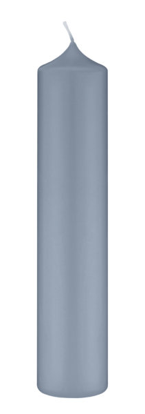Altarkerze Pacific Blue Blau-Grau, 400 x Ø 60 mm, 1 Stück