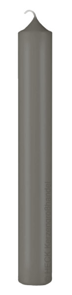 Altarkerze (Stabkerze) Grau 200 x Ø 40 mm, 1 Stück