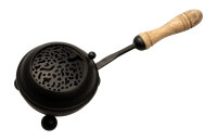 Räucherpfanne Eisen schwarz D 8 cm