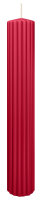 Rillen Kerzen Altrot 300 x Ø 45 mm, 4 Stück