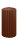 Rillen Kerzen Kastanie 150 x Ø 80 mm, 4 Stück