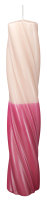 Kerzen Elegant Twist Magenta-Lachs 300 x Ø 60 mm