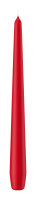 Spitzkerzen Rot 250 x Ø 25 mm, 50 Stück