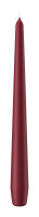 Spitzkerzen Bordeaux 250 x Ø 25 mm, 50 Stück