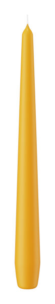 Spitzkerzen Gelb 250 x Ø 25 mm, 50 Stück
