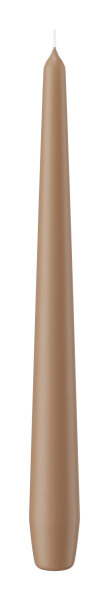 Spitzkerzen Caramel 250 x Ø 25 mm, 50 Stück
