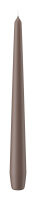 Spitzkerzen Taupe 250 x Ø 25 mm, 50 Stück