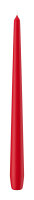 Spitzkerzen Rot 300 x Ø 25 mm, 6 Stück