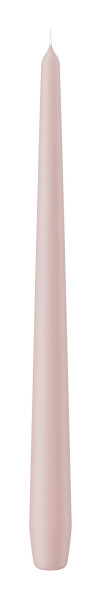 Spitzkerzen Rosé 300 x Ø 25 mm, 6 Stück