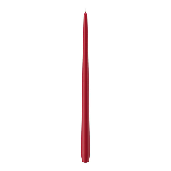 Spitzkerzen durchgefärbt Altrot 400 x Ø 25 mm, 6 Stück