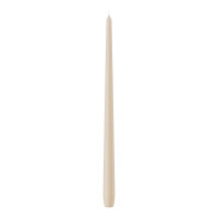 Spitzkerzen durchgefärbt Creme 400 x Ø 25 mm,...