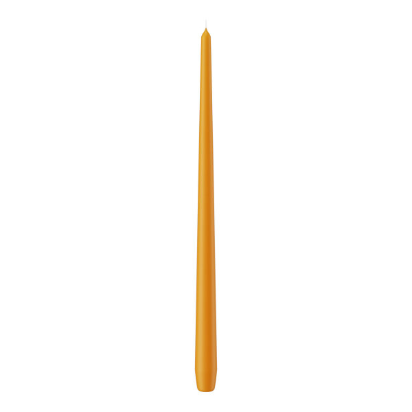 Spitzkerzen durchgefärbt Natur 400 x Ø 25 mm, 6 Stück