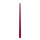 Spitzkerzen durchgefärbt Cardinal Lila 400 x Ø 25 mm, 6 Stück