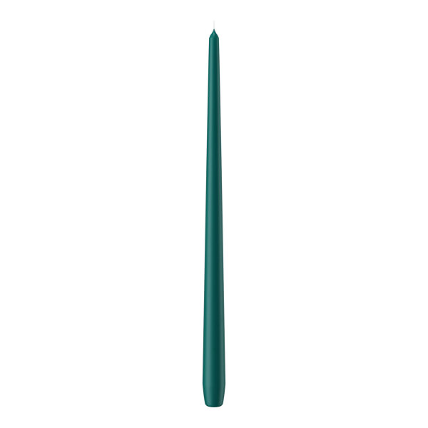 Spitzkerzen durchgefärbt Seegrün 400 x Ø 25 mm, 6 Stück