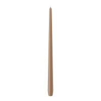 Spitzkerzen durchgefärbt Caramel 400 x Ø 25...