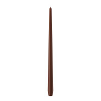 Spitzkerzen durchgefärbt Kastanie Braun 400 x...