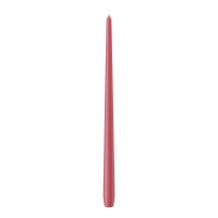 Spitzkerzen durchgefärbt Erdbeerrosa 400 x Ø...