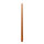 Spitzkerzen durchgefärbt Cognac 400 x Ø 25 mm, 6 Stück