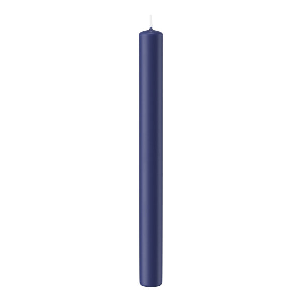 Stabkerzen Dunkelblau 250 x Ø 22 mm, 10 Stück