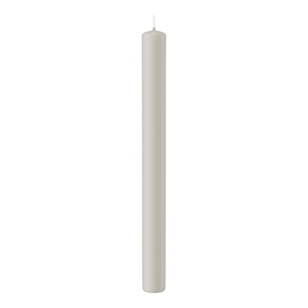 Stabkerzen Zinn Grau 250 x Ø 22 mm, 10 Stück