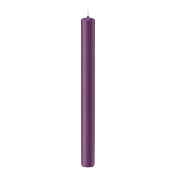 Stabkerzen Brombeere 250 x Ø 22 mm, 10 Stück