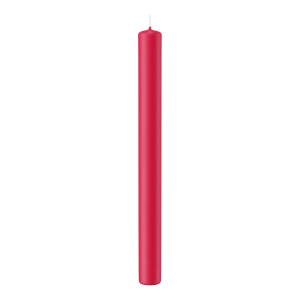 Stabkerzen Magenta 250 x Ø 22 mm, 10 Stück
