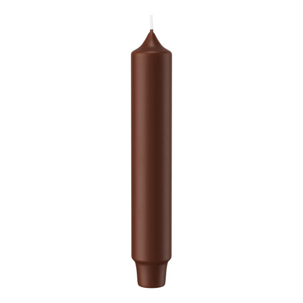 Punchkerzen Kastanie 164 x Ø 28 mm, 8 Stück