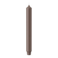Punchkerzen Taupe 249 x Ø 28 mm, 8 Stück
