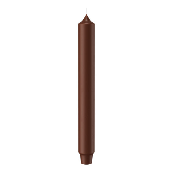 Punchkerzen Kastanie 249 x Ø 28 mm, 8 Stück
