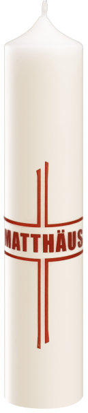 Apostelkerze MATTHÄUS Elfenbein 300 x Ø 60 mm, 1 Stück